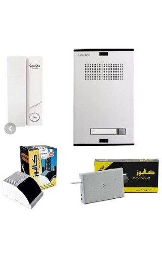 پکیج کامل شامل:پنل دم دری....گوشی صوتی....قفل....ترانس